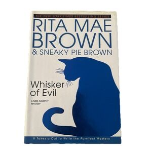 Whisker of Evil Hardcover Rita Mae, Brown, Sneaky Pie Brown